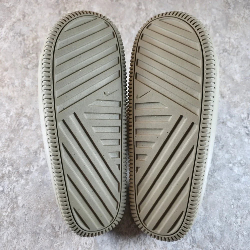 Nike Calm Slides Mens Khaki Brown Outdoor FD4116-201 Mens 8 / Womens 9 New